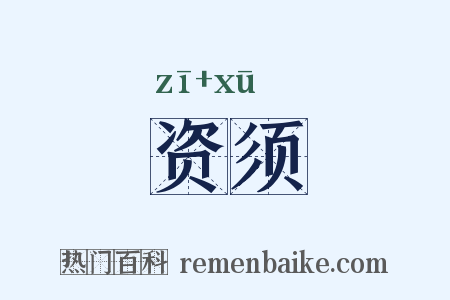 资须是什么意思的图片